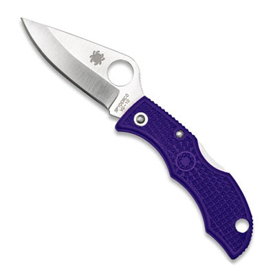 Spyderco Ladybug3 Folder 1.94in Plain Foliage Green FRN Hndl