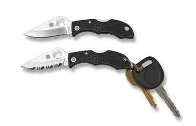 Spyderco Ladybug3 Folder 1.94in Plain Foliage Green FRN Hndl