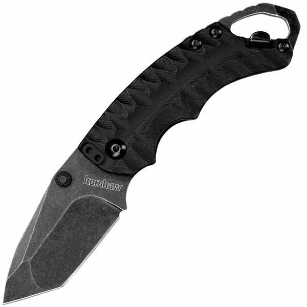 Kershaw Shuffle II Folder 2.375 in Blackwash Plain Tan GFN